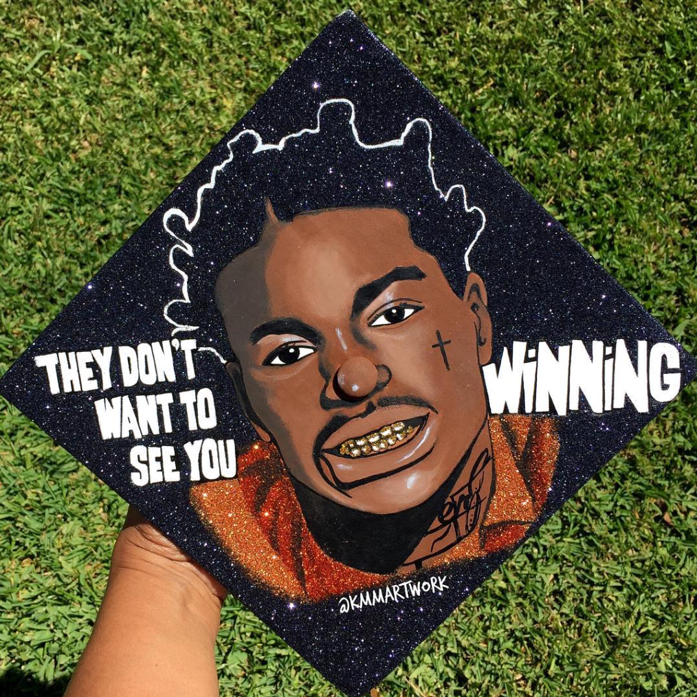 Cheers to Black Grads! 32 Of The Best Graduation Caps We've Seen This Year
